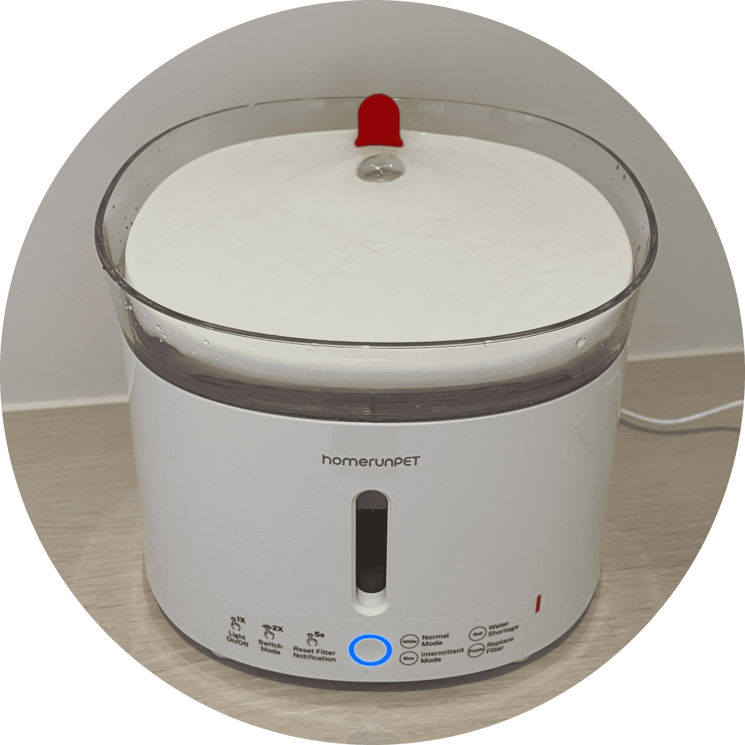 霍曼寵物殺菌飲水機,流動新鮮飲水守護健康