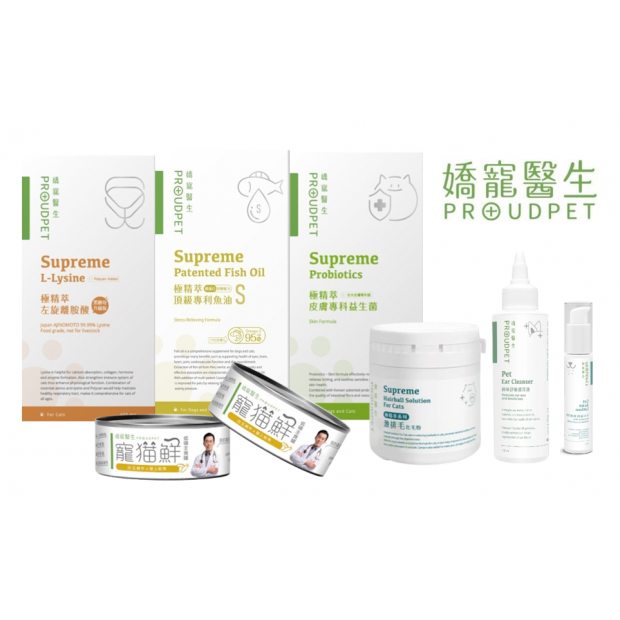 貓羅紀現場販售嬌寵醫生商品