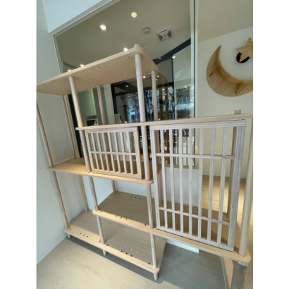 貓羅紀純貓旅館大型多層貓跳台 貓羅紀純貓旅館大型多層貓跳台